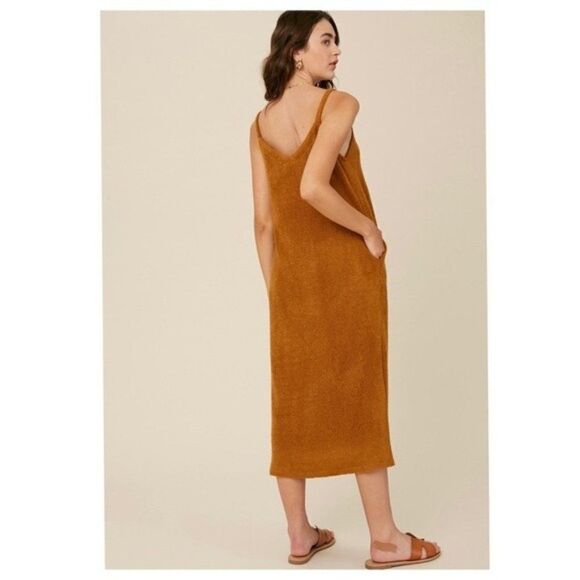 MIDI  slip dress and cardigan set - Picture 7 of 13